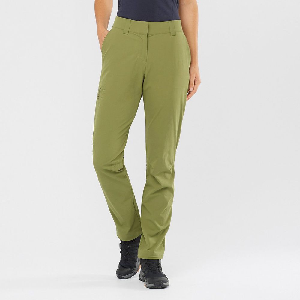 Salomon Singapore Womens Pants - WAYFARER Olive | 80671-KBLH